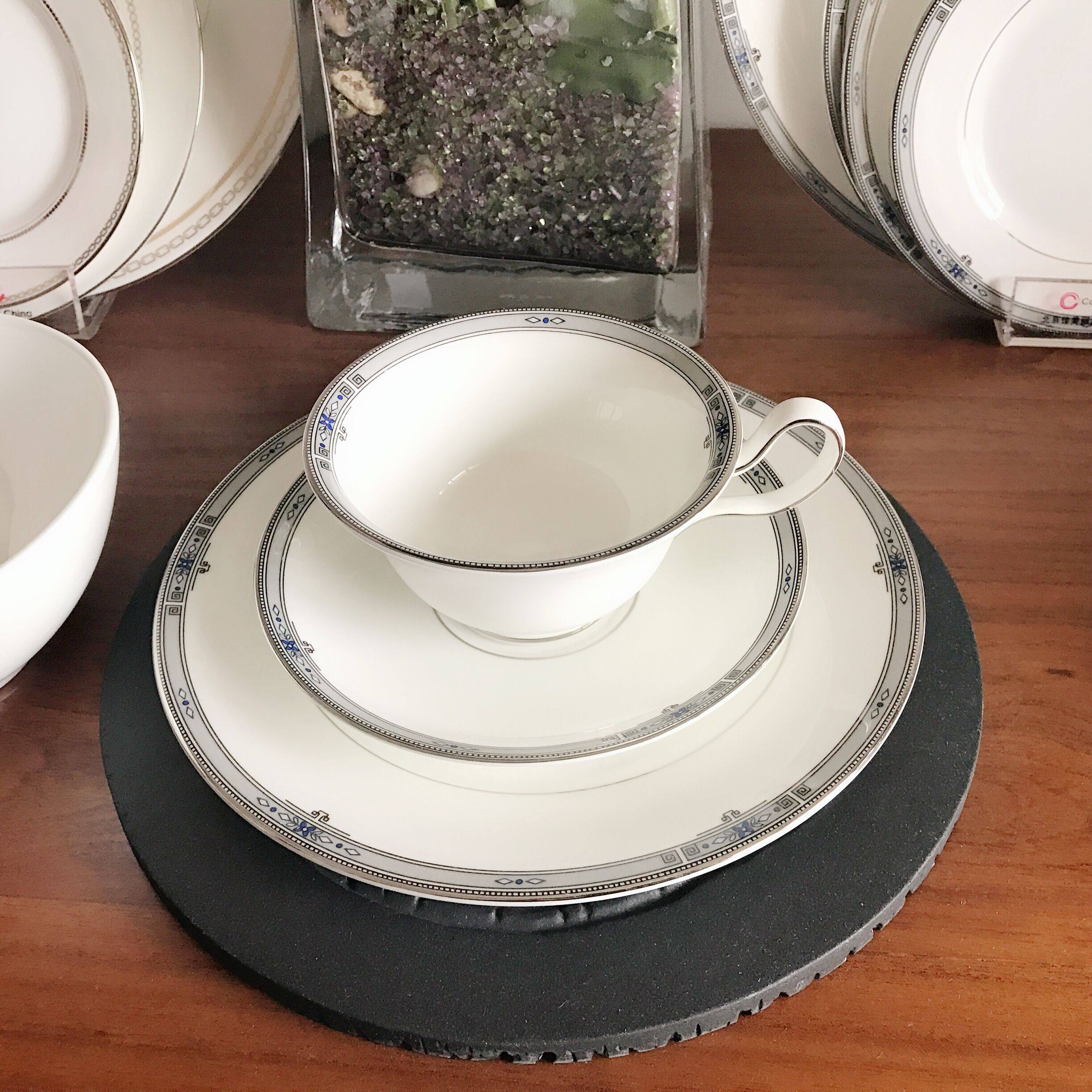 现货英国wedgwood tea garden茶园骨瓷黑莓咖啡茶杯碟盘子三件套