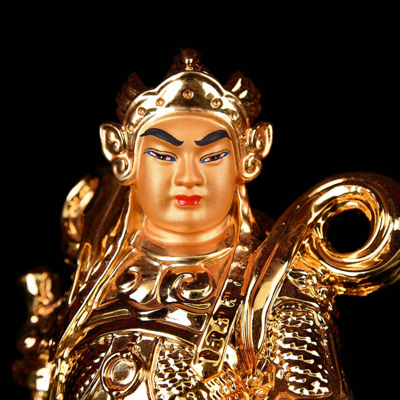 栖真禅寺 铜镀金韦陀佛 辟邪 佛法加持