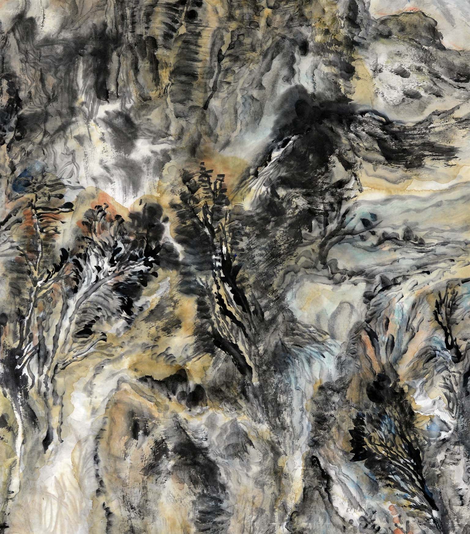 李玉民《丘壑隐居图》中美协会员