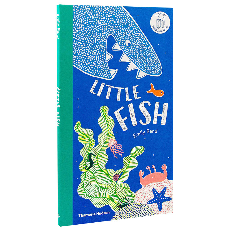 【T&H】Little Fish: A Carousel Book 立体书:小鱼 英文原版儿童图书3-6岁