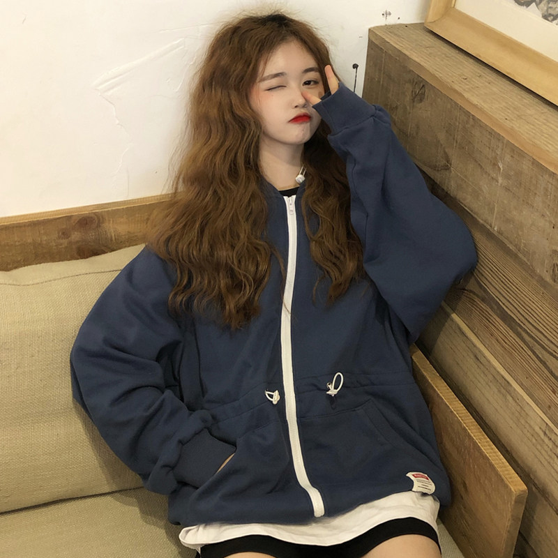 原宿港风女装街头ins外套女bf娜扎归还同款衣服慵懒风夏喜碧2009