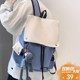 背包男双肩包大学生书包男ins潮旅行休闲帆布大容量笔记本电脑包