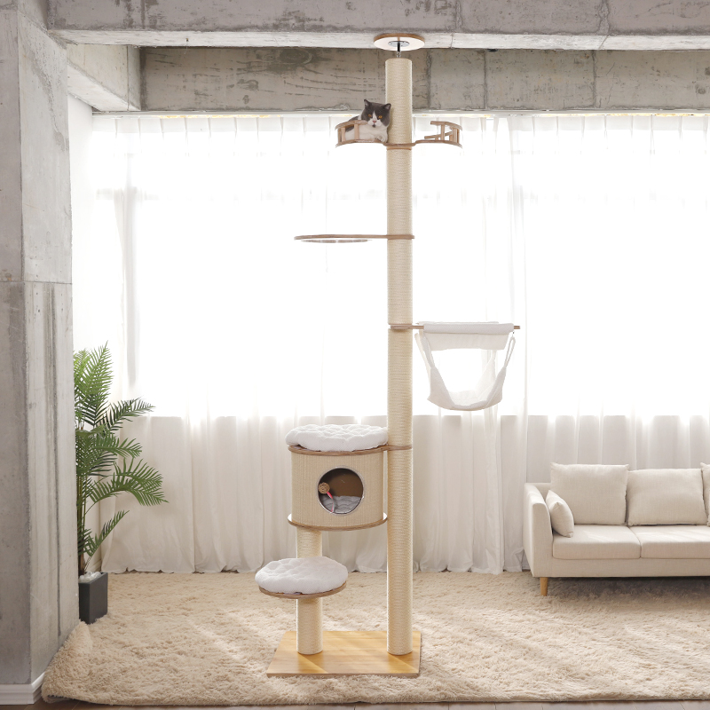 catsle 猫守城堡的优惠券大全—太空舱猫架猫爬架实木猫窝猫树一体猫