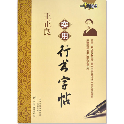 字帖行书美术王正良实用一字千金钢笔笔画练习书写书法