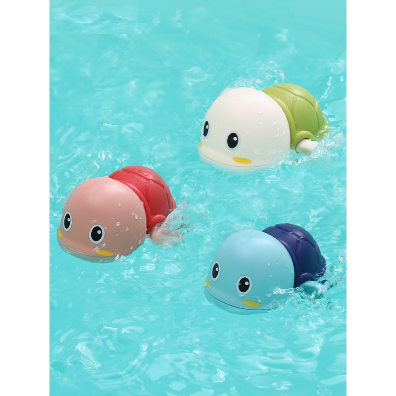 宝宝洗澡玩具儿童沐浴小孩婴儿游泳戏水小乌龟男孩女孩玩具抖音款