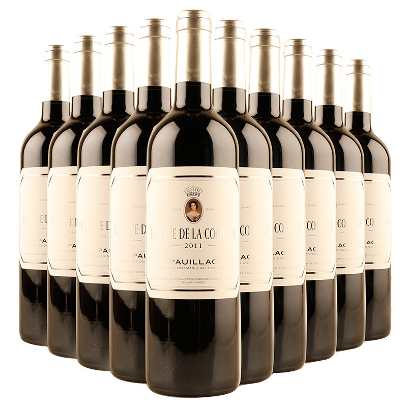 【10瓶】2011年 碧尚女爵庄园副牌干红葡萄酒 750ml*10