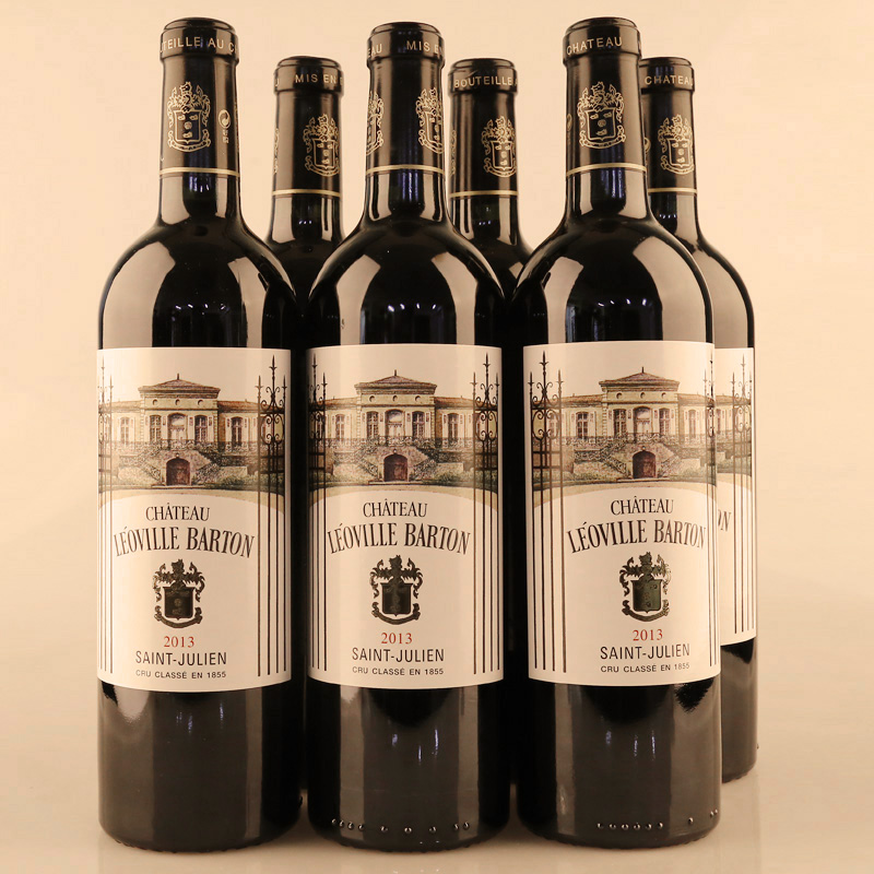 【6瓶】2013年 乐夫巴顿干红葡萄酒 750ml*6 leoville barton