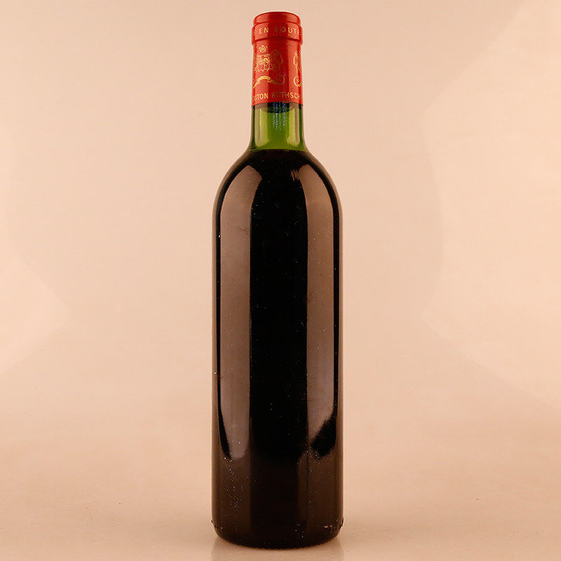 【1瓶】1981年 法国木桐庄园正牌干红葡萄酒 750ml
