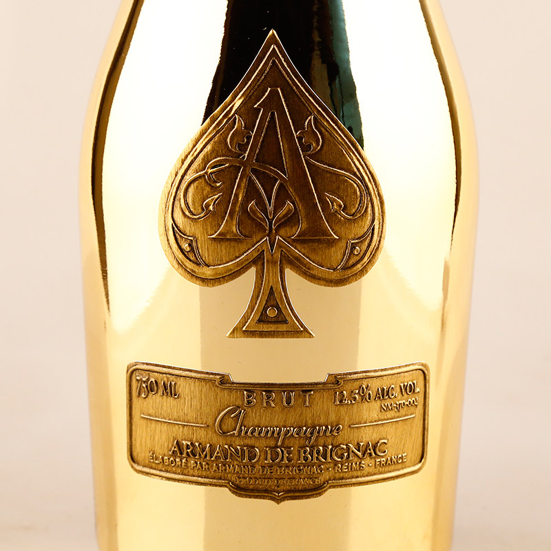 【即刻拍】 法国黑桃a黄金香槟750ml*2