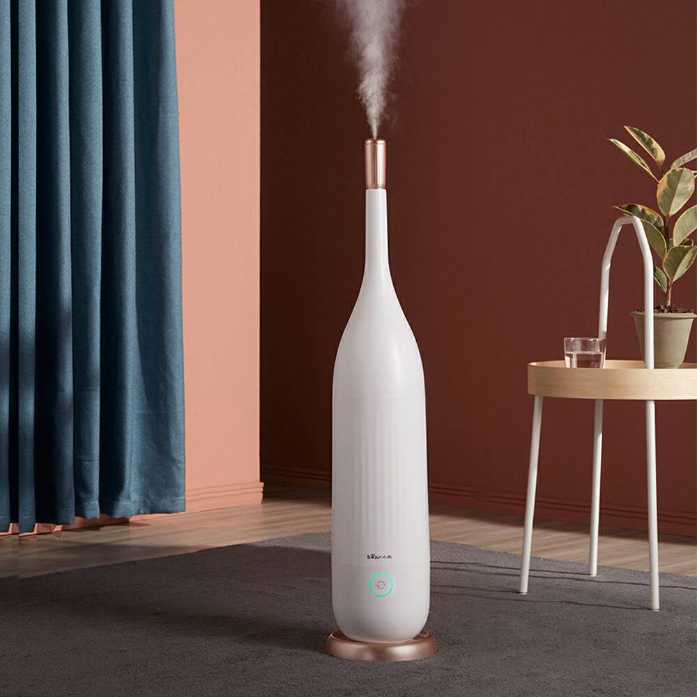 小熊加湿器家用卧室大雾量喷雾孕妇婴儿落地式香薰空气增湿净化器