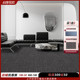 地毯客厅羊毛混纺简约现代北欧卧室茶几毯床边轻奢高级灰白竖条纹