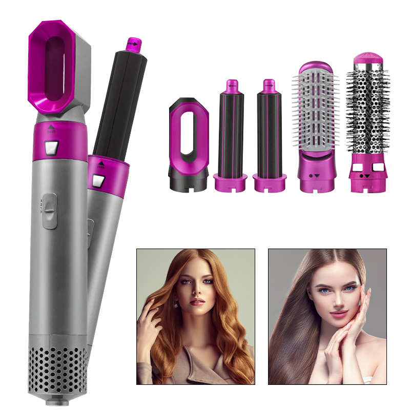 Wet and dry use curling iron Styling Hair Dryer hot air styl