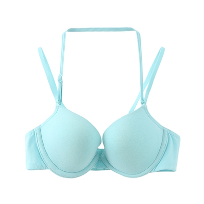 黛安芬sloggi内衣少女挂脖可爱春夏小胸聚拢164107文胸