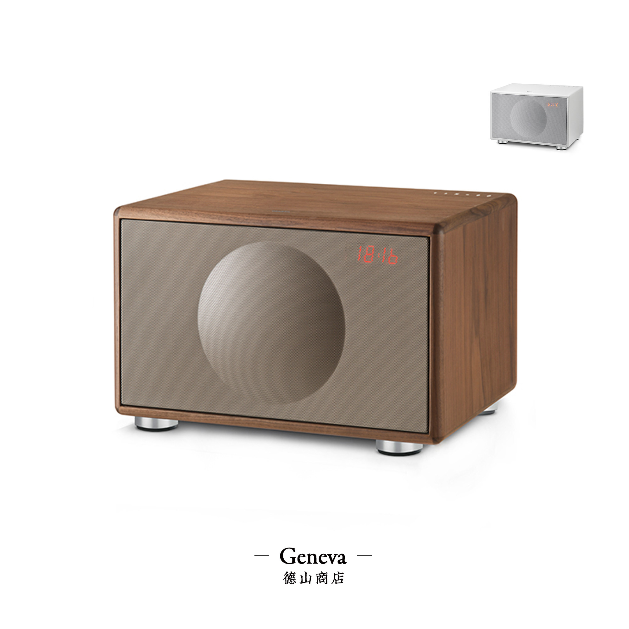 吉年瓦兰geneva蓝牙音响收音机hifi音响多功能日内瓦之声遥控音箱