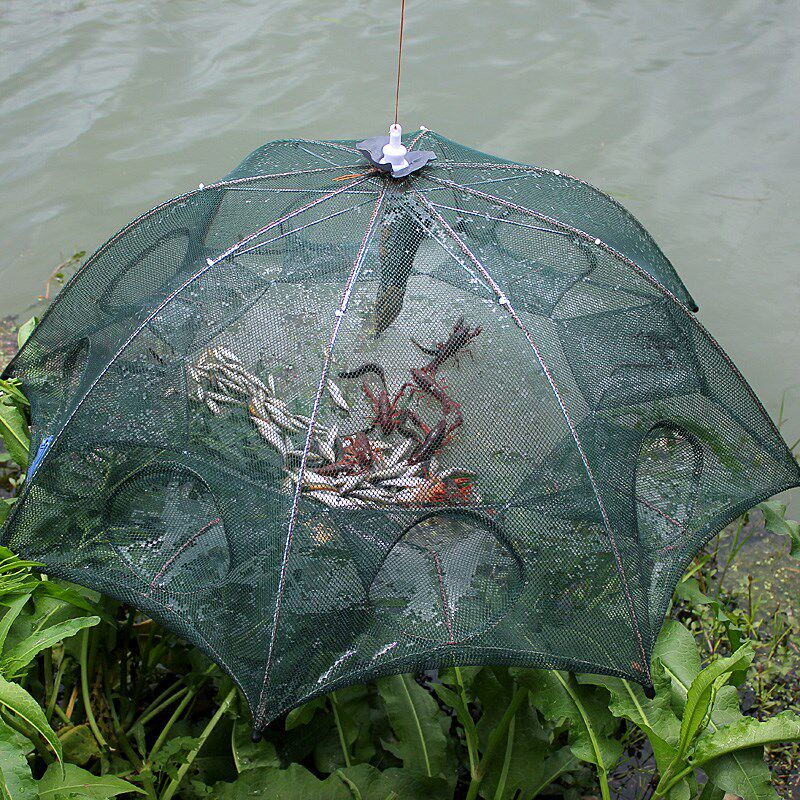 地箜网鱼拉网渔网小型单人地龙捕虾笼小号捕鱼用具捕黄鳝泥鳅户