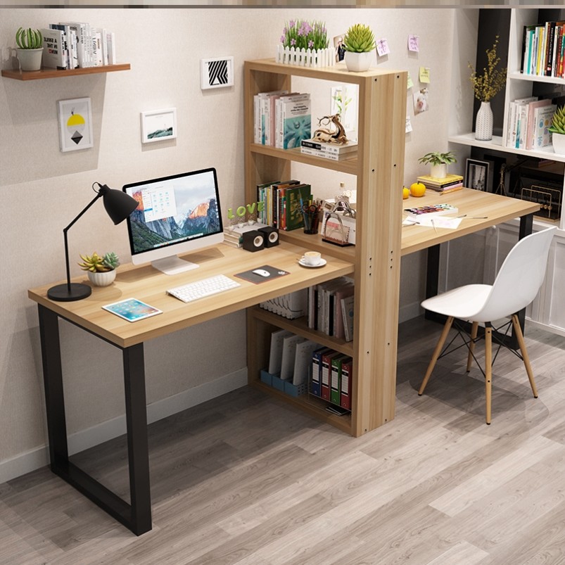 书桌书架一体桌双人小户型 优惠券 | 爱比价妈妈