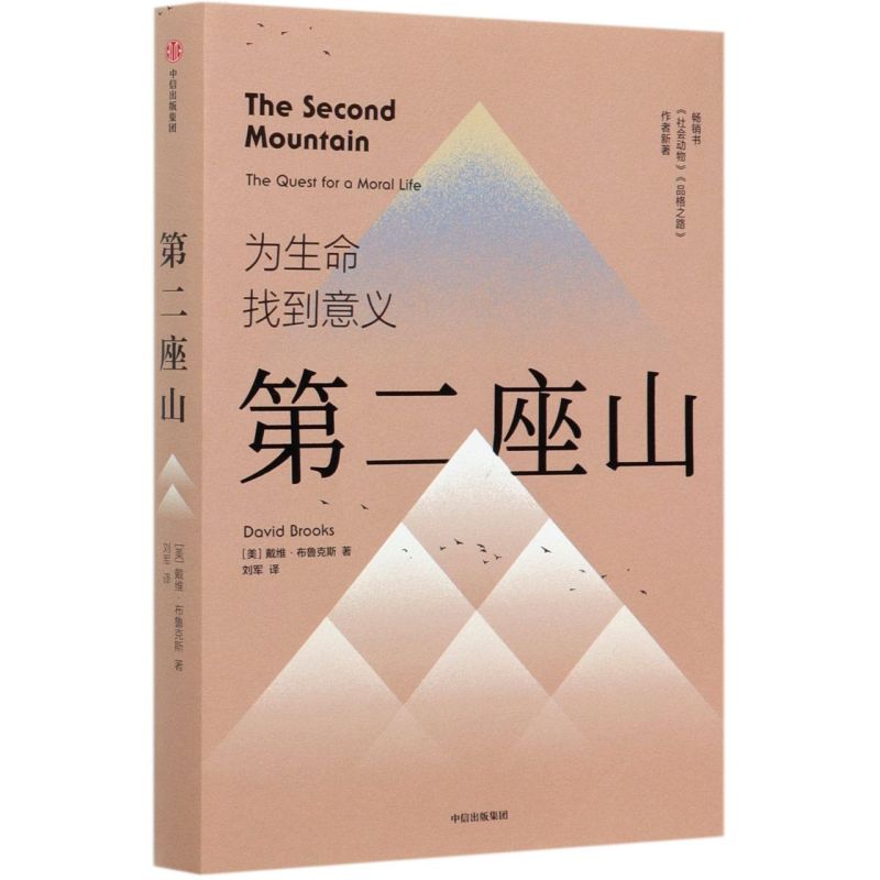 新华正版 第二座山 美戴维布鲁克斯王一琳 社科总论 社会学 9787521717662 中信 中信集团 图书籍