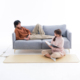 日本JPHEAT碳晶地暖垫客厅沙发前石墨烯电热地毯瑜伽移动加热地板