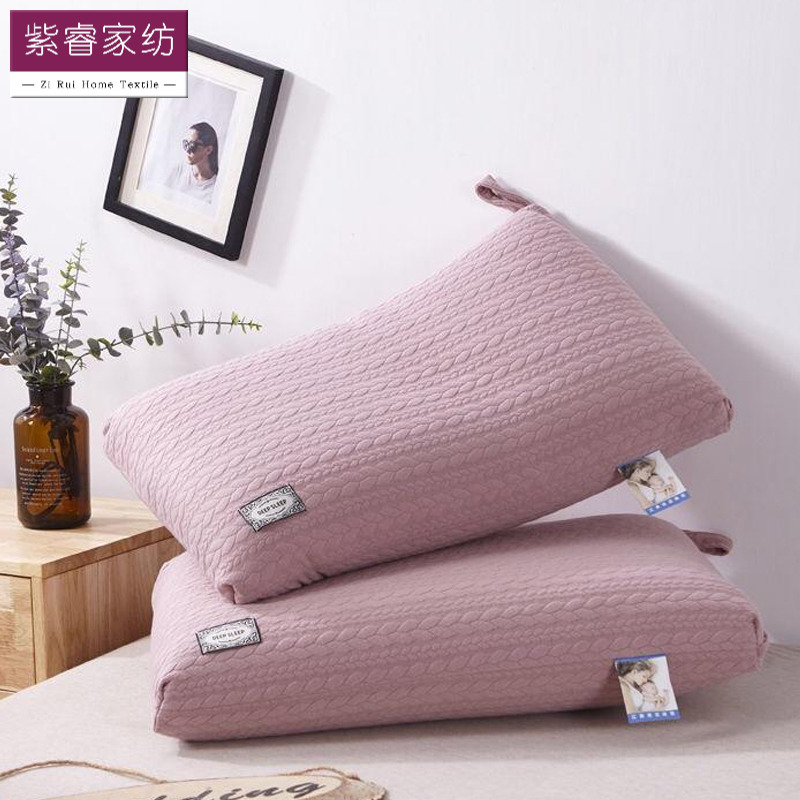 紫睿家纺高枕枕芯不塌陷不变形厚硬枕