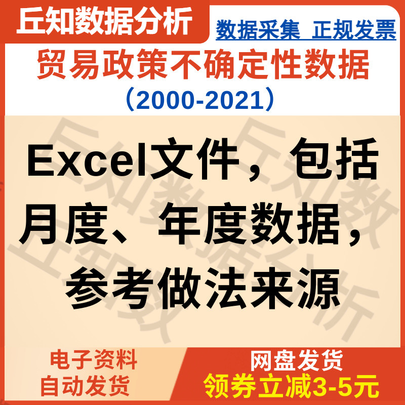 贸易政策不确定性数据（2000-2