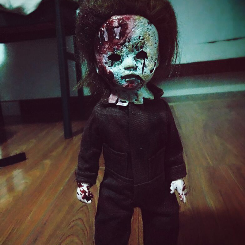 5恐怖惊悚电影mezco 活死人娃娃 驱魔人the ex orcist动漫玩偶手办已
