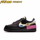 Nike Air Force 1 空军一号 黑粉解钩防滑耐磨板鞋 CU4743-001 KY