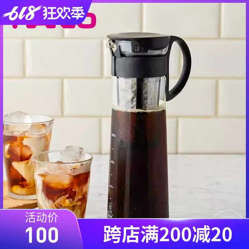 日本Hario Mizudashi冷萃冷泡咖啡壶带滤网茶壶冰酿咖啡壶冷萃壶在类目 餐饮具, 咖啡器具, 咖啡壶中 - 来自Buy2taobao.com提供专业的淘宝代购服务