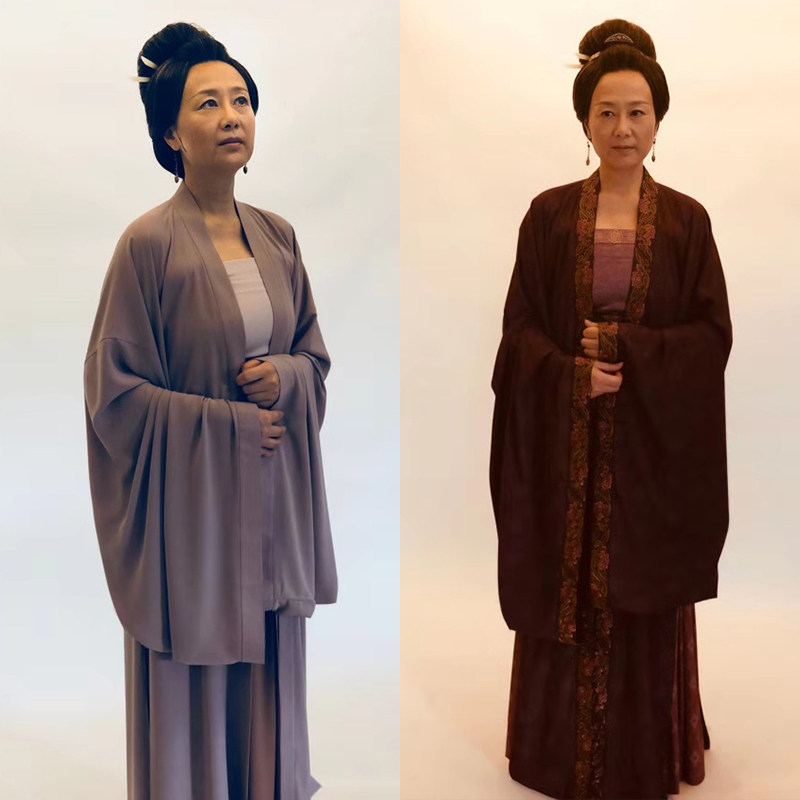 影视古装鹤唳华亭同款古装宋朝女古装老妇人群演古装老太太古装服