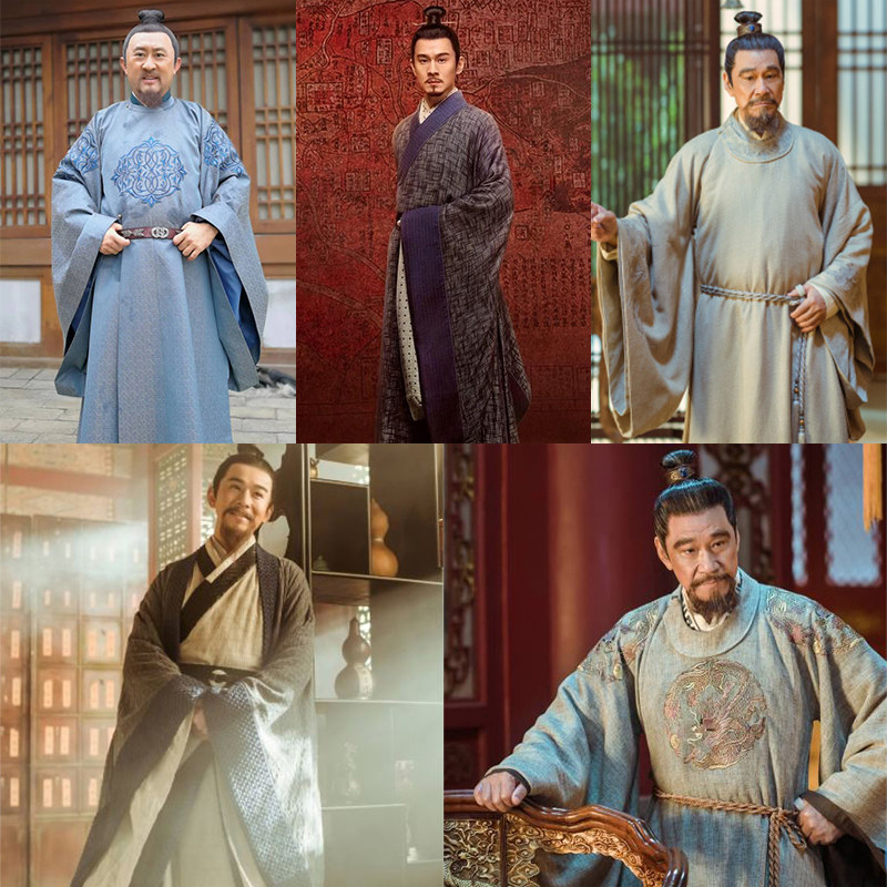 影视古装大明风华朱棣同款古装明朝男古装皇帝便服大臣服群演古装