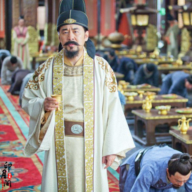 古装宋朝皇帝影视男士大臣臣服王爷演出服民族服装