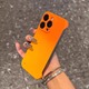 渐变双色无边框适用苹果16手机壳iphone15pronax新款ip13散热半包14pro简约12保护套14promax超薄15p创意11硬