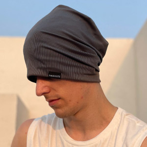 光头专用帽男夏季秃头睡觉帽子头套美式嘻哈包头巾堆堆帽薄款冷帽