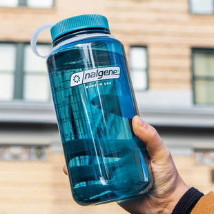 Nalgene水杯泡茶乐基因美国进口tritan材质耐高温大容量喝水壶1L