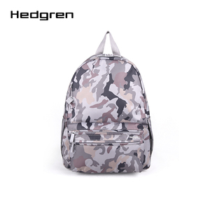 Hedgren海格林迷彩双肩包大容量背包潮流个性颜值百搭书包HELM01