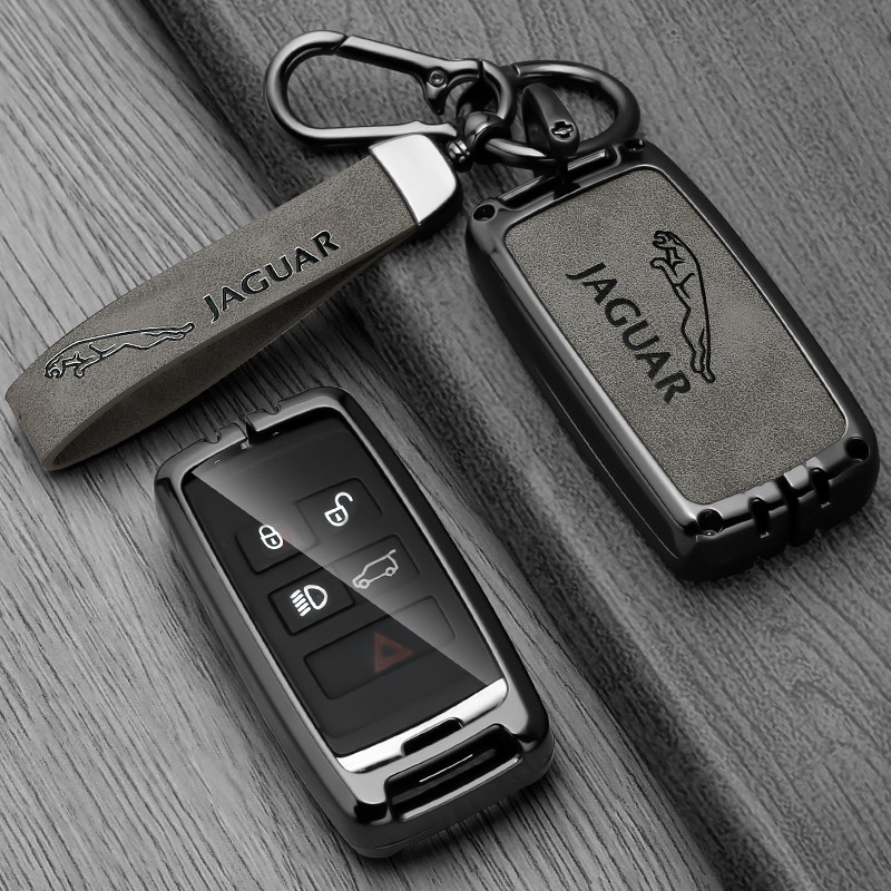 适用捷豹钥匙套xel车xfl车内用品fpace改装xf壳xe扣个性全包保护