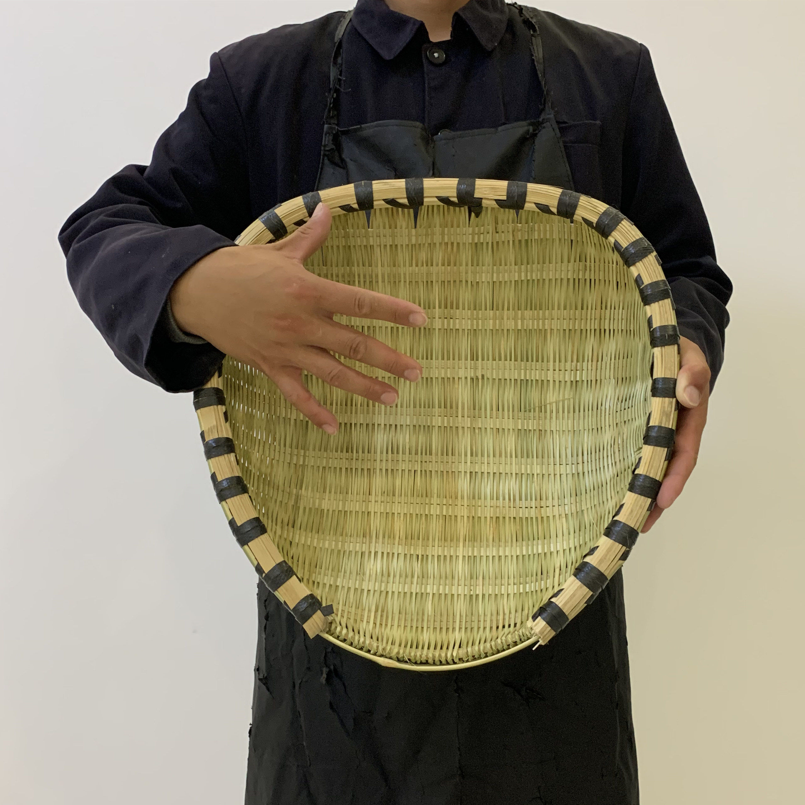 竹编筲箕簸箕筛子农家竹制品淘米洗菜沥水晾晒水果篮子收纳筐家用