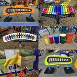 Сообщество детских садов большая крытая и открытая новая тип перкуссии инструментов музыкальная комбинация барабана Drum Superian Детский звуковой инструмент игра