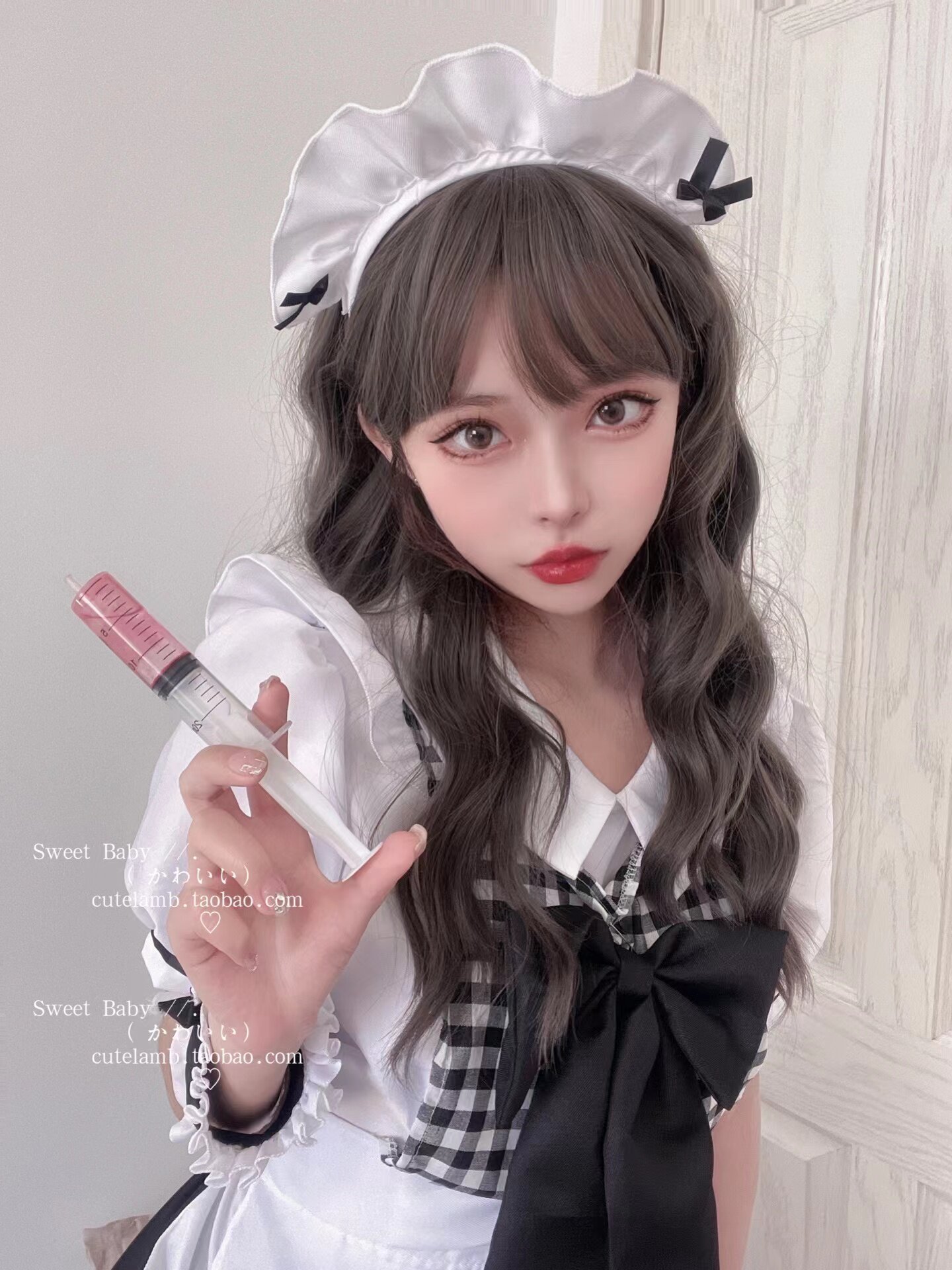 cutelamb大小姐的告白情书日系软妹大码女仆装cos洛丽塔连衣裙女