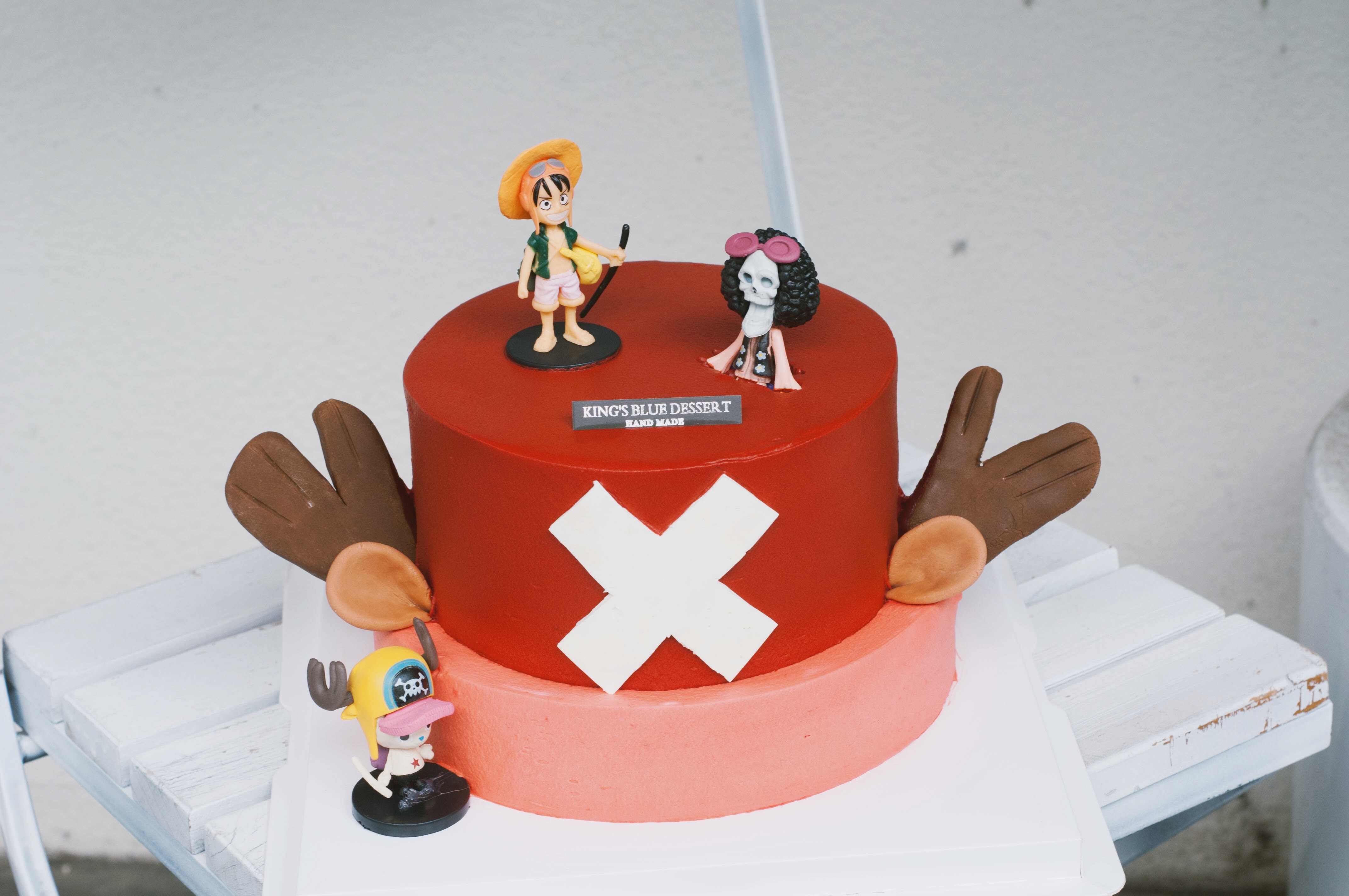 【kings blue钴蓝甜品】成都 海贼王乔巴路飞定制生日蛋糕