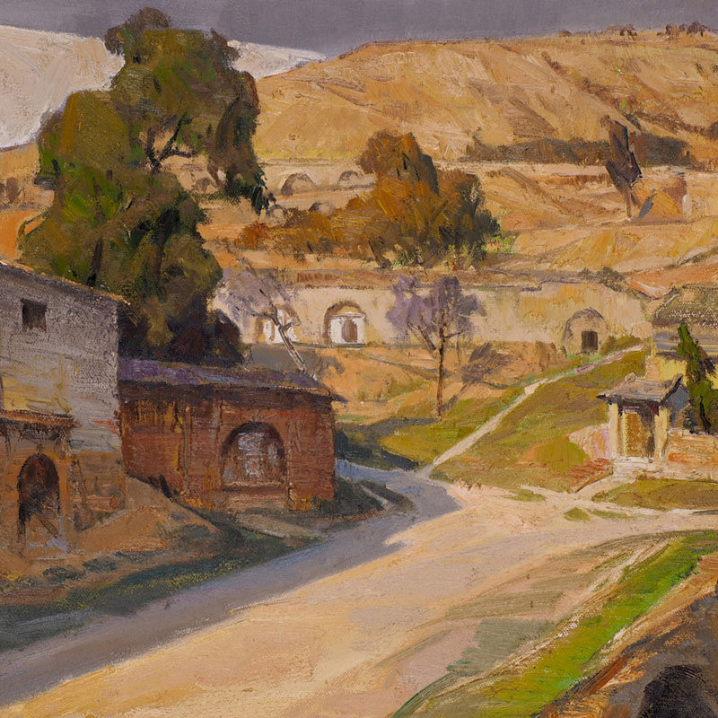 杨毅《家园系列》布面油画