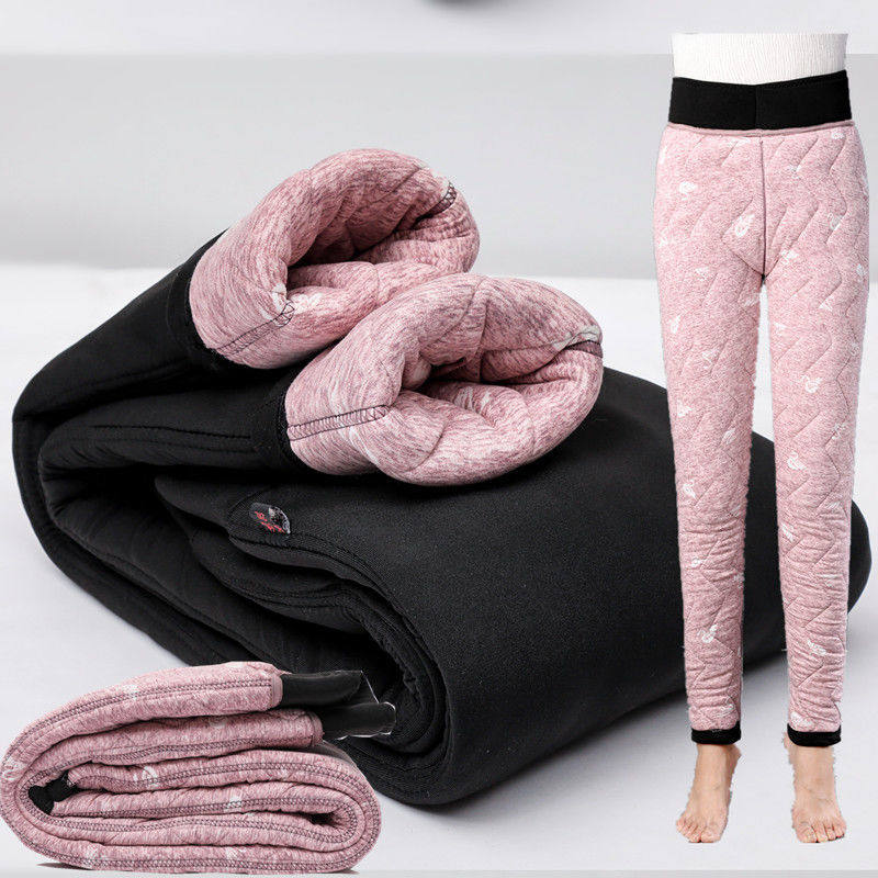 中老年人棉裤女士冬季驼绒加厚妈妈裤子秋冬保暖裤40到50岁奶奶裤