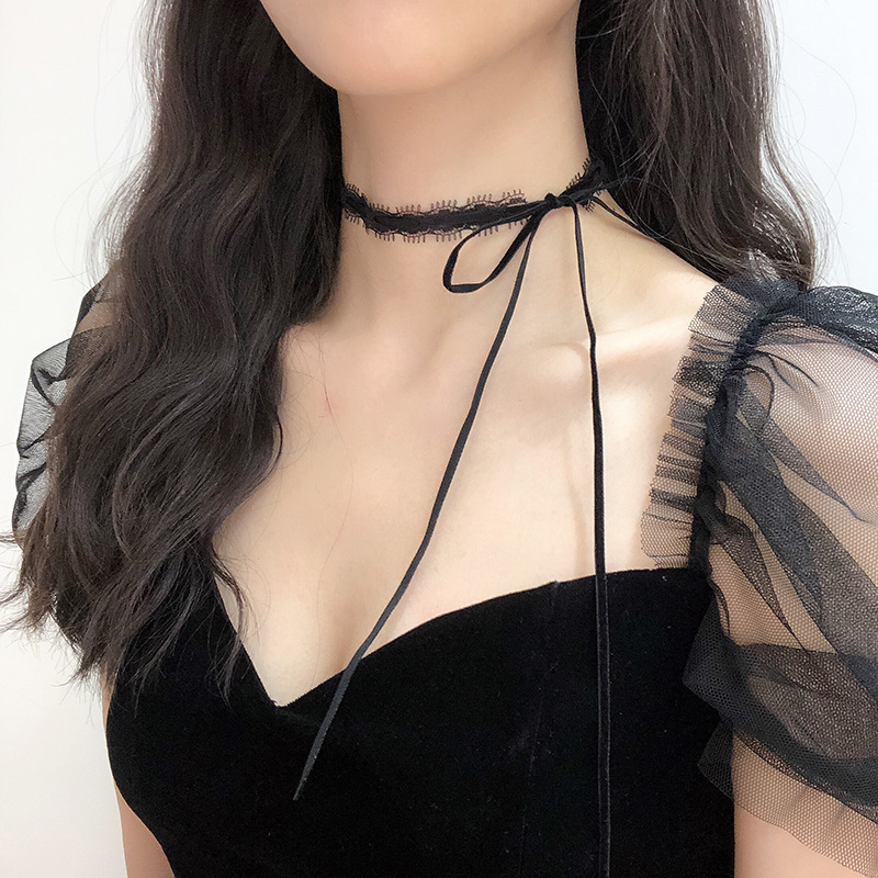 personality Lace Necklace lady have more cash than can be accounted for Clavicle chain Neck strap choker Trendsetter bow Collar black Necklacein the Accessories/Fashion Jewelry, Necklace category - from Buy2taobao.com to provide professional Taobao agent buy service