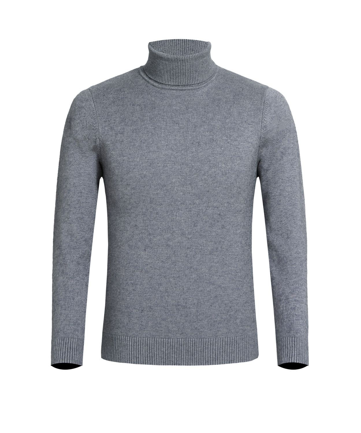 100%纯山羊绒衫冬季新款男士高领天丝羊毛衫毛衣中青年套头打底衫