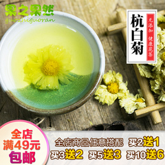 任意6件包邮桐乡胎菊王菊花茶贡菊杭白菊花草茶草本茶养生茶50g