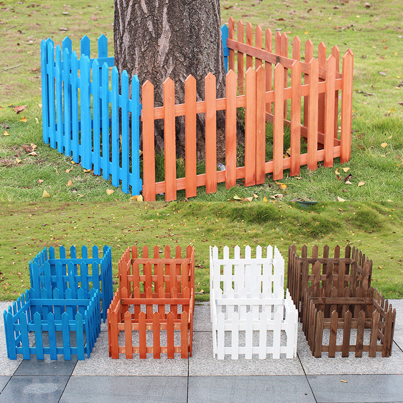 展示与对比:室内小栅栏菜地家用围栏花园菜园庭院篱笆木头阳台护栏幼