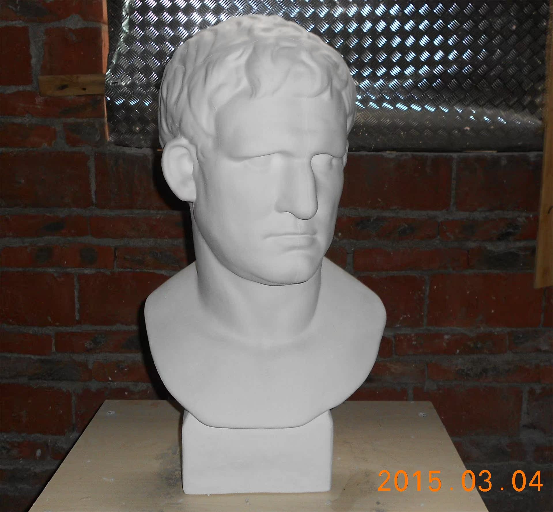 石膏像阿格里巴头像人像专业雕塑