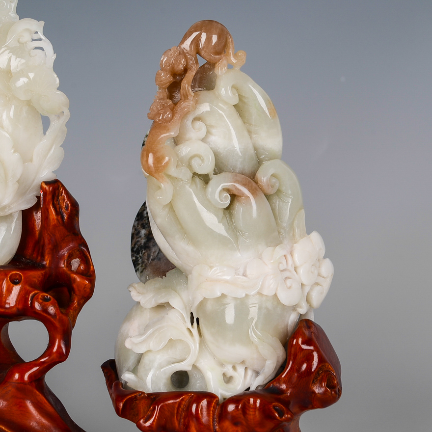 【源头好货-镇平】【福禄寿】705g 玉雕大师仵楚英作品