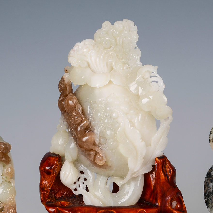 【源头好货-镇平】【福禄寿】705g 玉雕大师仵楚英作品