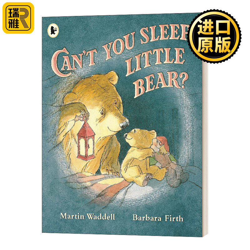 Can't You Sleep Little Bear 小熊睡不着 25周年纪念版 Martin Waddell 儿童