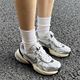 Nike 耐克V2K Runtekk白银减震防滑男女复古低帮跑步鞋FD0736-100